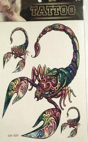 

Временное тату большое размер 15* 21 см