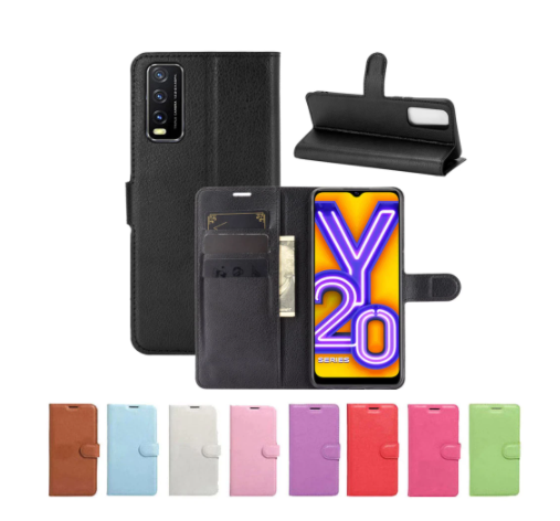 

Чехол книжка Lichee для Vivo Y20 (9 цветов), Разные цвета