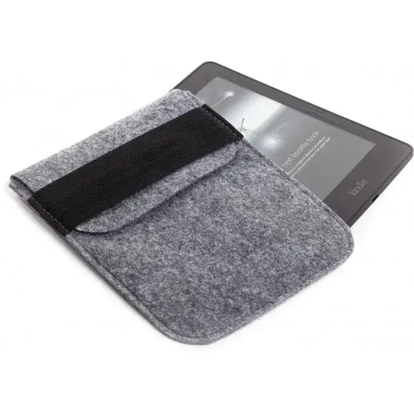 

Чехол-карман для электронной книги Gmakin Amazon Kindle Paperwhite/Voyage Light Gray (GK01), Светло-серый