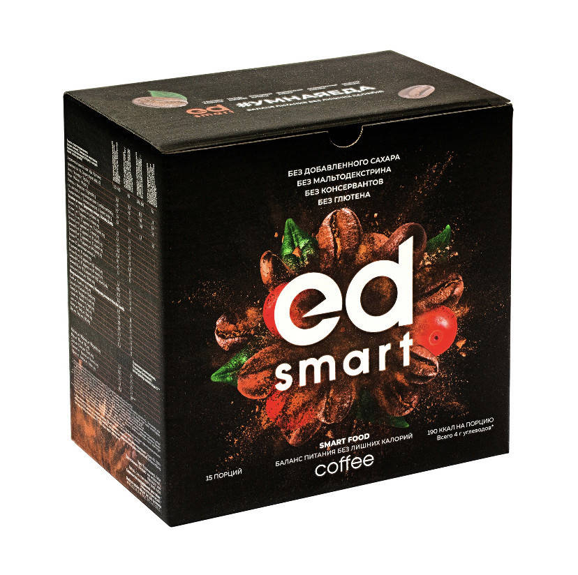 

ED Smart Coffee, 15 порций Сбалансированное питание Энерджи диет Energy diet Smart