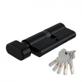 

Цилиндр для замка TRION 70mm(35+35) ZCBM COMPUTER KEYS KNOB чёрный, Черный