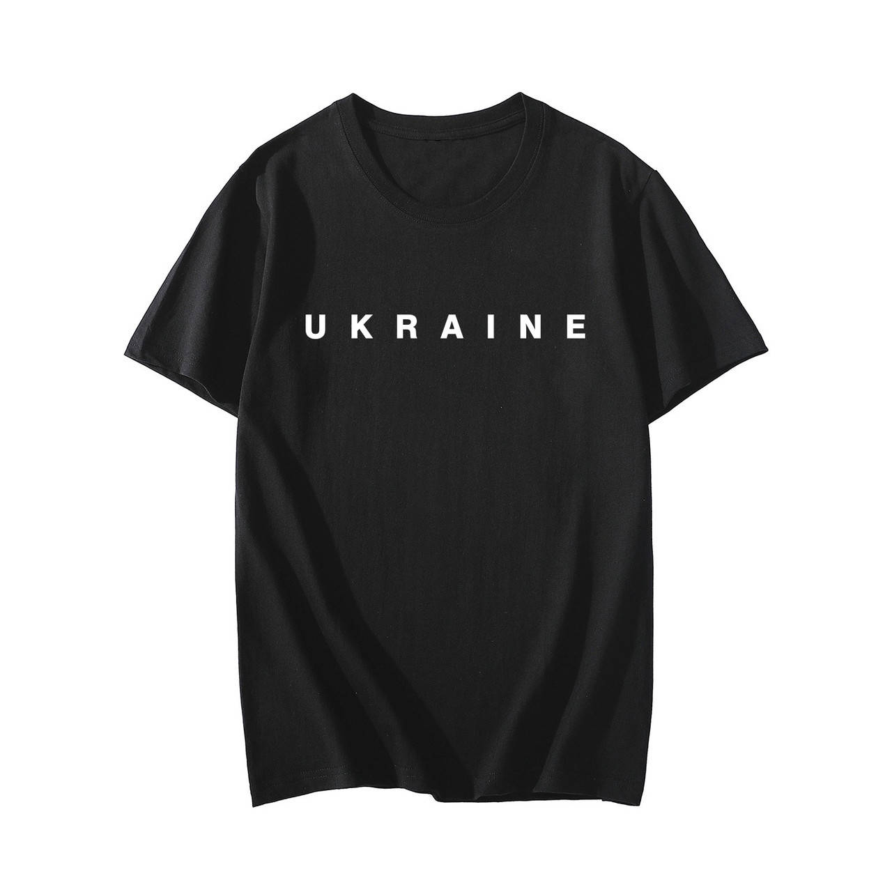

Спортивная футболка патриотическая с логотипом Доброго Вечера, мы из Украины, с надписями Украина, Ukraine