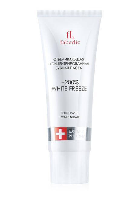 

Концентрированная отбеливающая зубная паста White Freeze восстановление эмали и десен