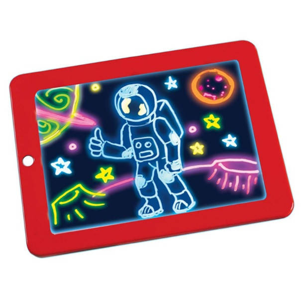 

Детский планшет для рисования 3D Magic Pad в темноте с подсветкой и 3Д эффектом Световая доска FED