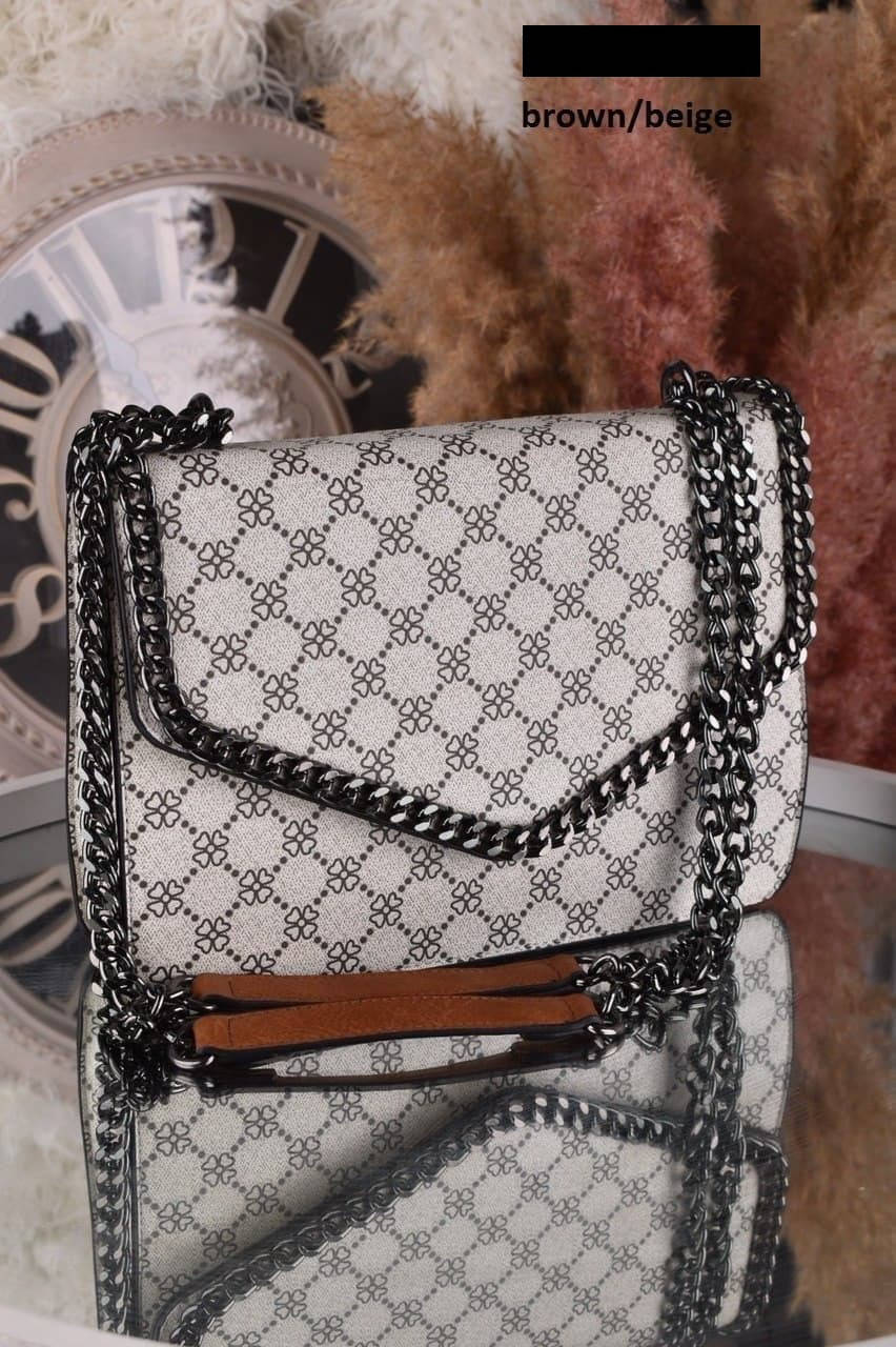 

Стильная женская сумка / клатч., Бежевый