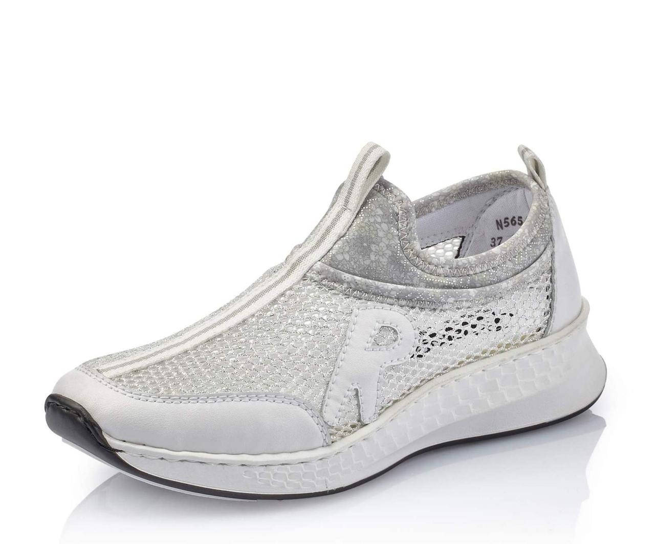 

Кроссовки женские Rieker N5654-80 40, Белый