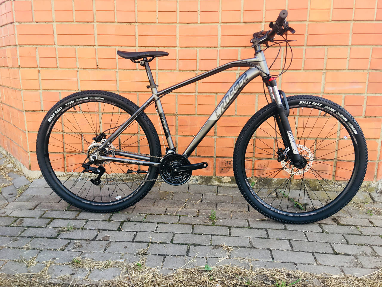 

Велосипед найнер Crosser Jaz 29" (рама 19) Hidraulic L-TWOO 2021, Серый