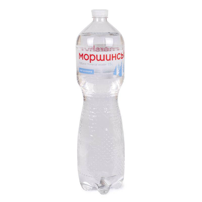 

Вода 1,5л мінеральна негазована "Моршинська" (1/6 або 4)