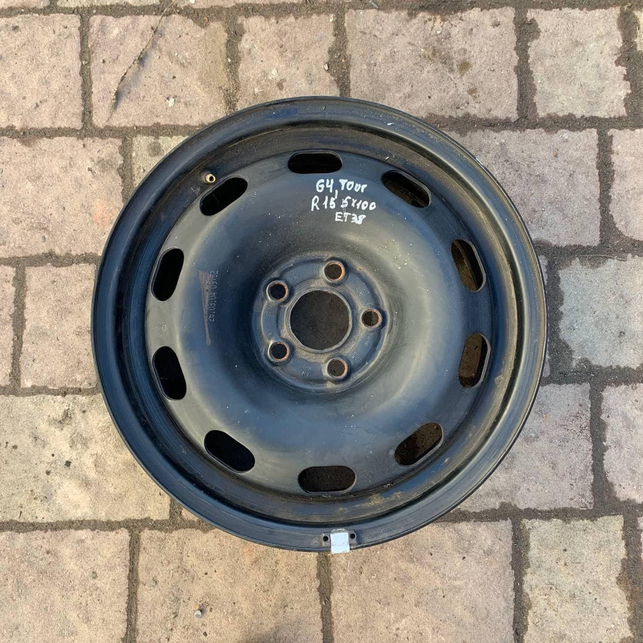 

Диски R15, 5*100, ET38, 6jx15H2, VW Golf 4, Bora, Octavia Tour