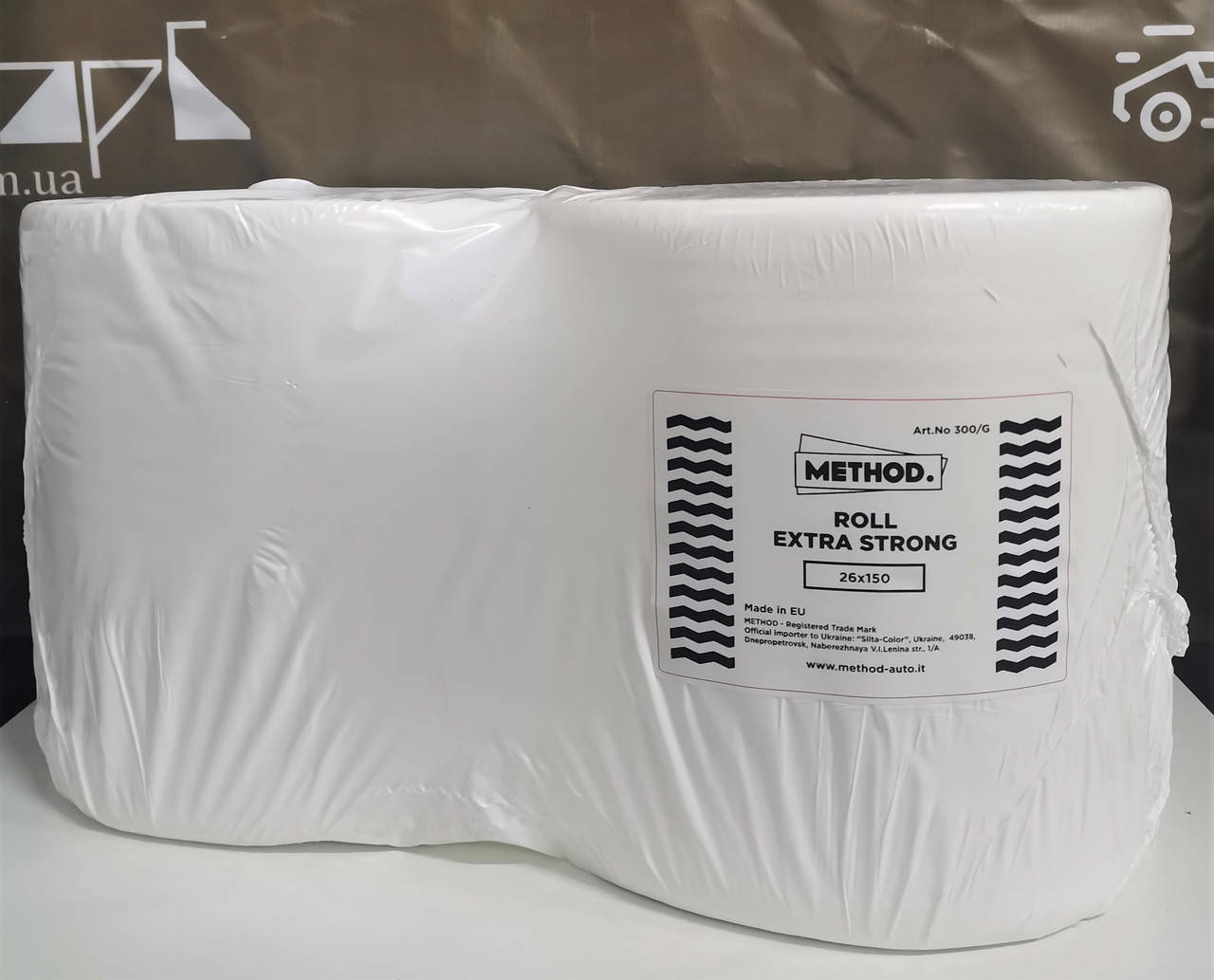 

Салфетки для обезжиривания Method Roll Extra Strong, 26*150м, белые