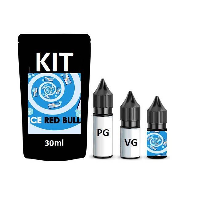 

Набор Ice red bull для самозамеса солевой жидкости 30мл