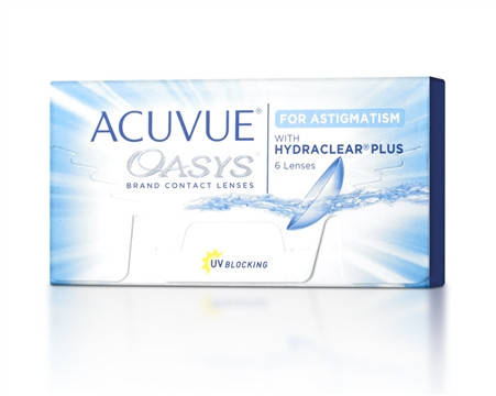 

Acuvue Oasys for Astigmatism Контактные линзы 1уп(6шт)