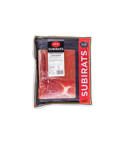 

Хамон Serrano Loncheado Нарезка Subirats 500g