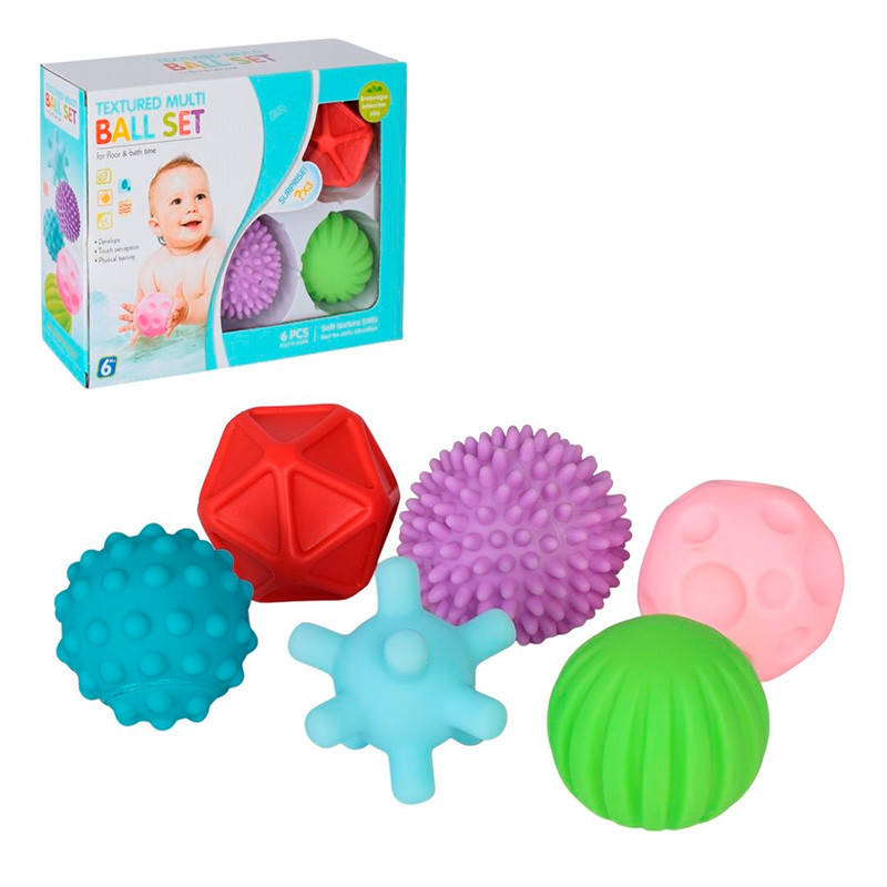 

Набор мячиков для купания 8005, пищалки, брызгают водой