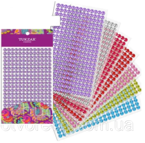 

Наклейки-стразы акриловые