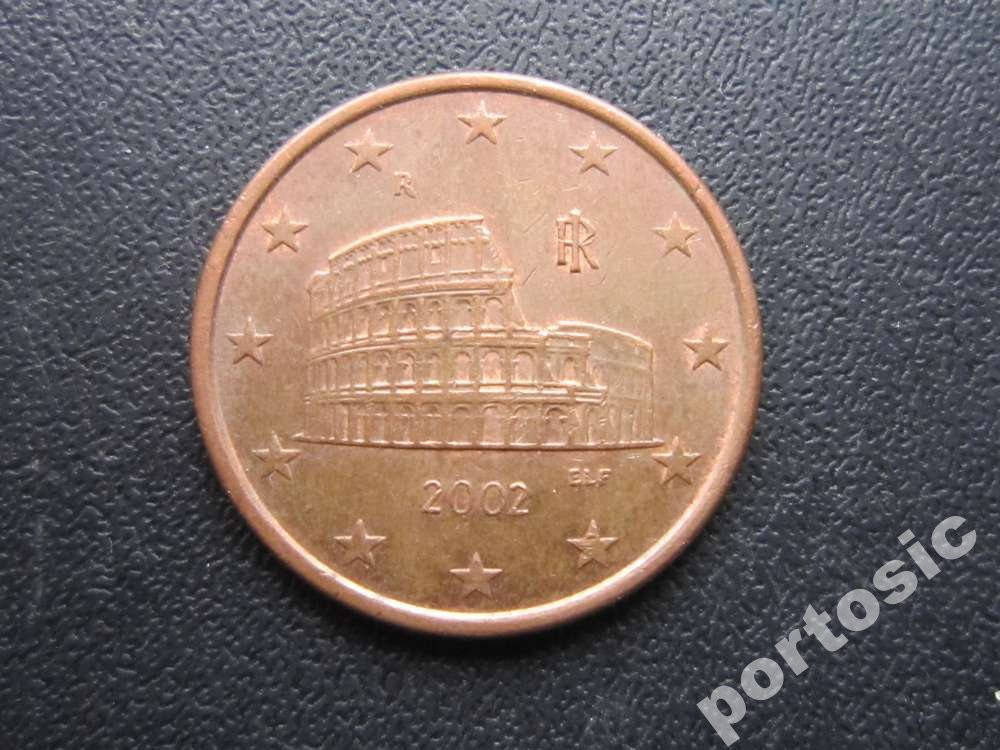 

5 евроцентов Италия 2002