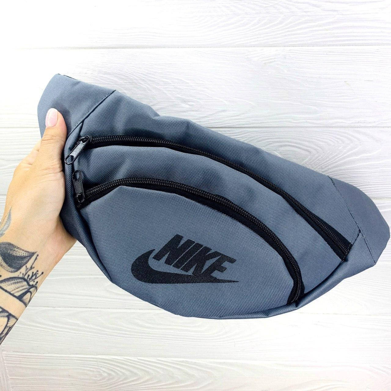 

Бананка Мужская | Женская | Детская Nike серая найк, Серый