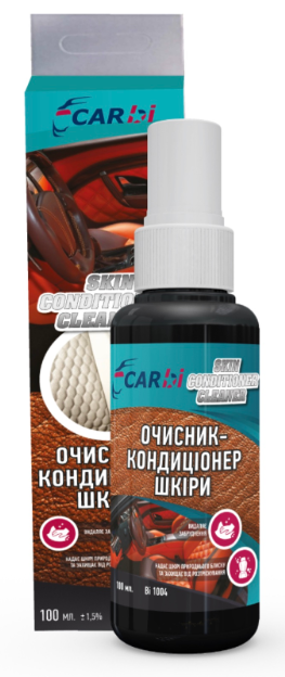 

Очиститель кожаной оббивки авто CarBi 100мл.
