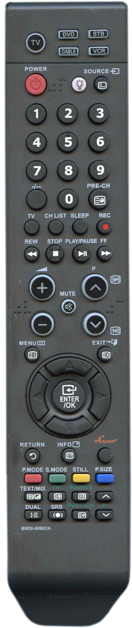

Пульт для телевизора Samsung BN59-00602A