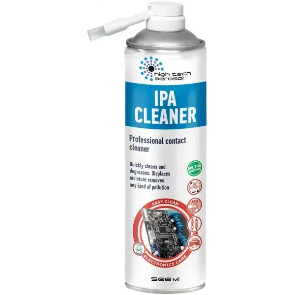 

Очиститель контактов High Tech Aerosol HTA IPA Cleaner 500 мл 99,7% ALCOHOL (06041)
