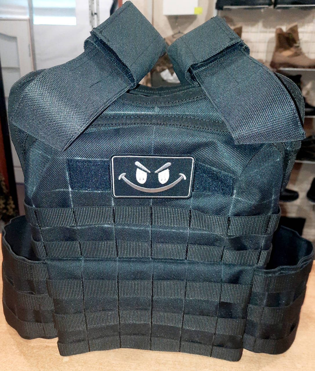 

Плитоноска Тактическая чёрная Tornado 007 DGM Molli Высокое Качество!