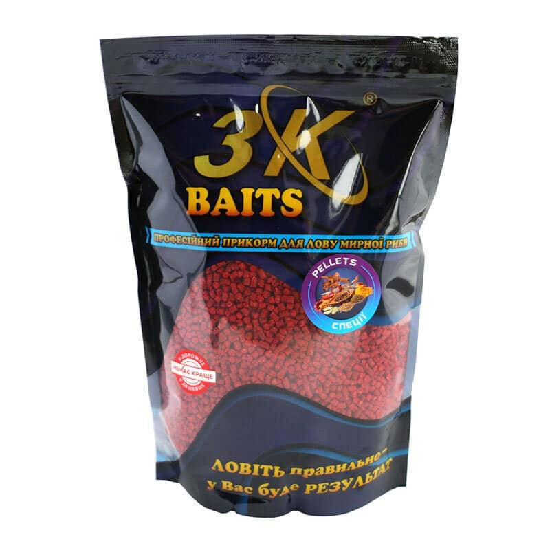 

Пеллетс 3KBaits Специи 2мм 800г (3KB1203)