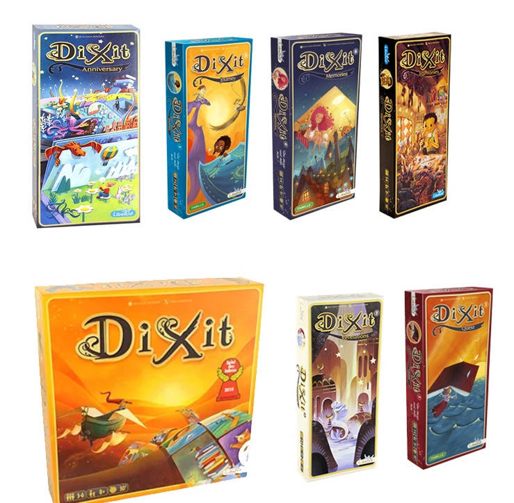 

Подарочный набор Диксит, Dixit + одно дополнение на выбор.