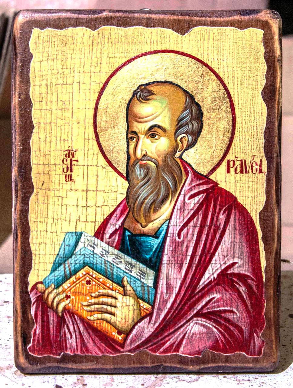 

Икона Павел святой апостол (на дереве)