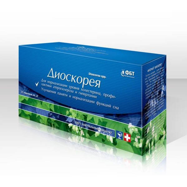 

Фіточай Діоскорея фільтр-пакети 2 г № 25