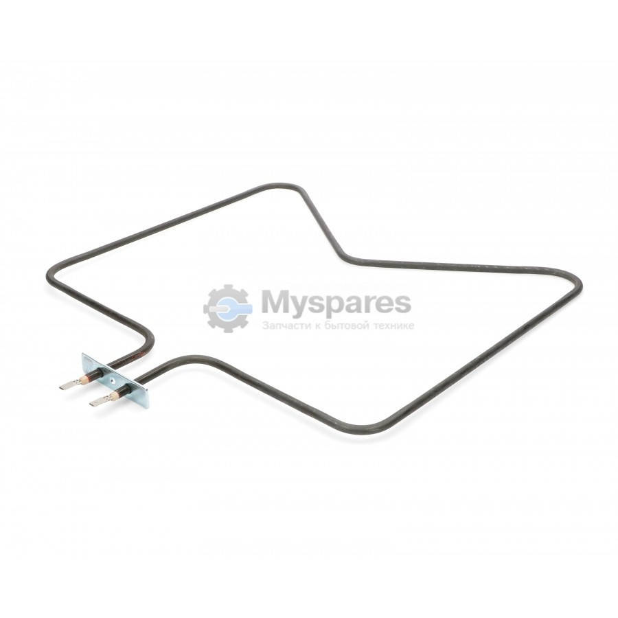 

Тэн духовки нижний 1150 W 230V 345x345 mm кронштейн 70x18 mm Whirlpool 480121100591 EGO 20.41222.000