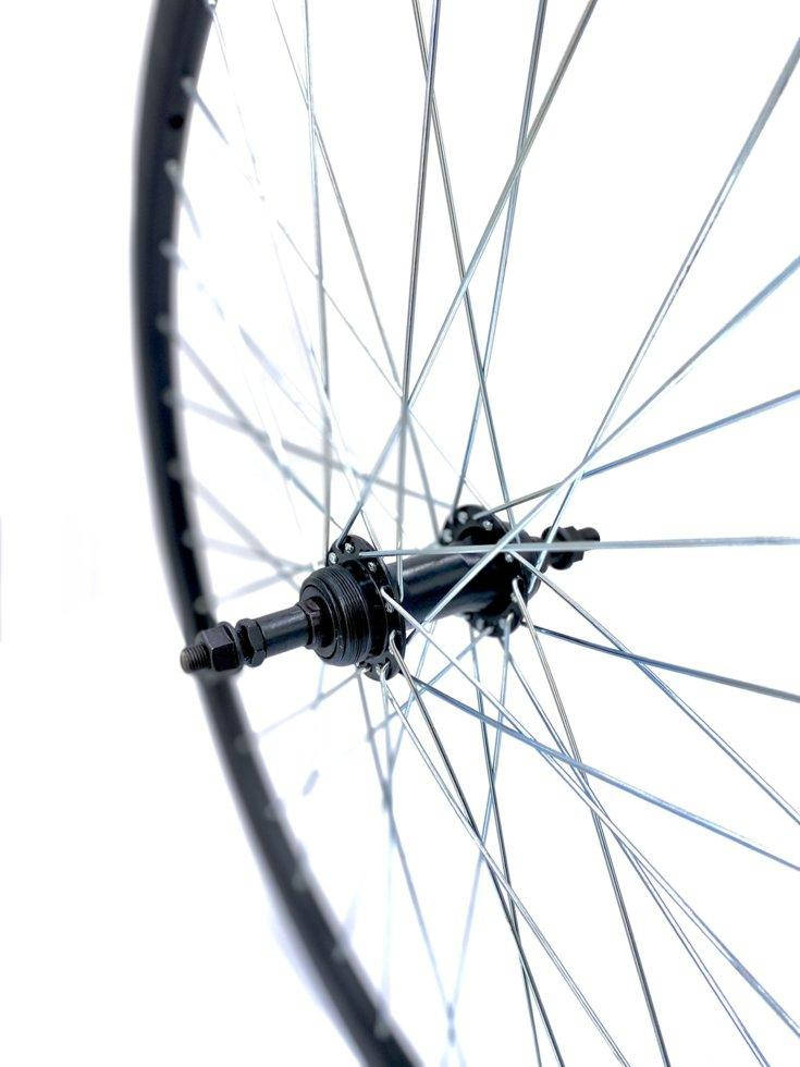 

Велосипедное колесо заднее Scorpion 26 дюймов под трещетку алюминиевое двухслойное