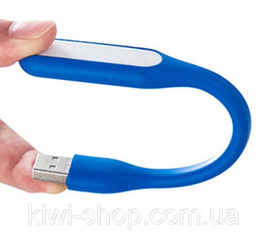 

Гибкая мини лампа USB LED ABC синяя