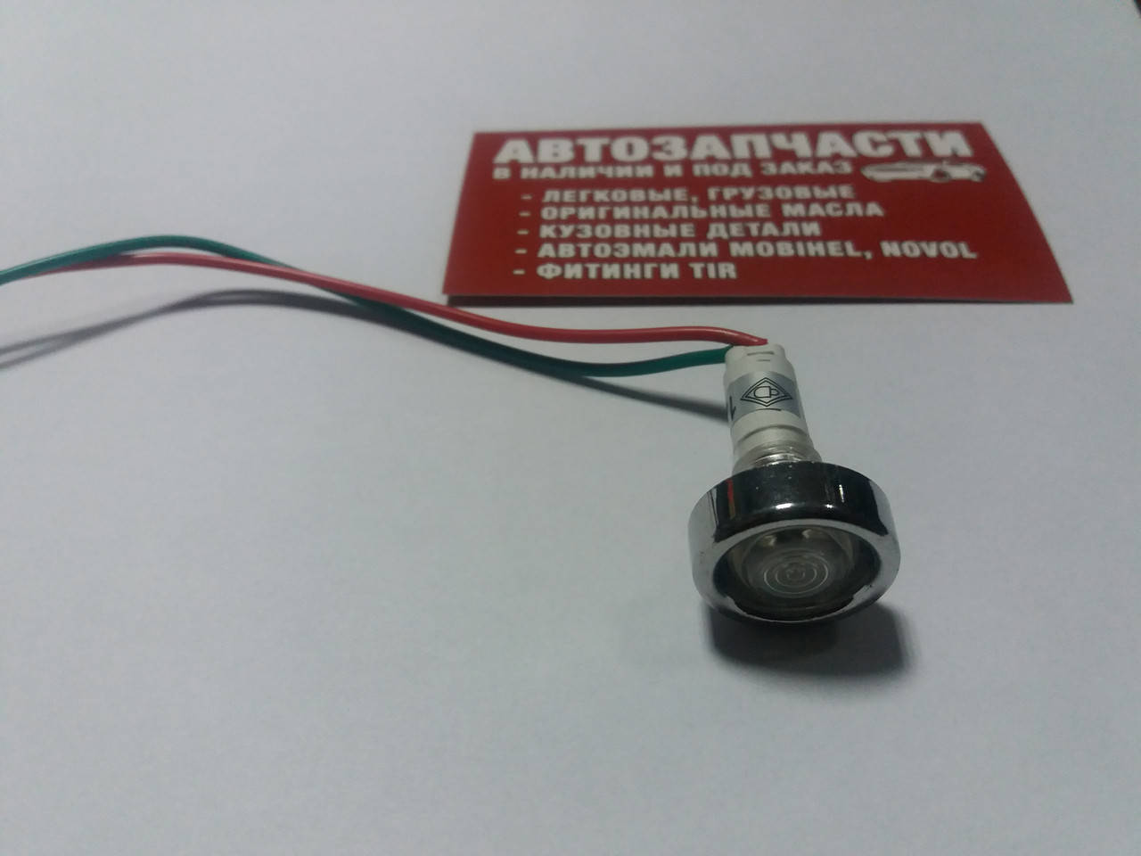 

Индикаторный глазок 12V белый диод