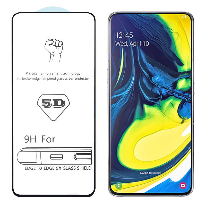 

Защитное стекло 5D для Samsung A805 Galaxy A80 / A908 Galaxy A90