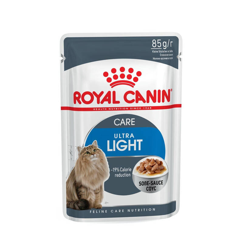 

Влажный корм для котов Royal Canin Ultra Light Sauce 85 г