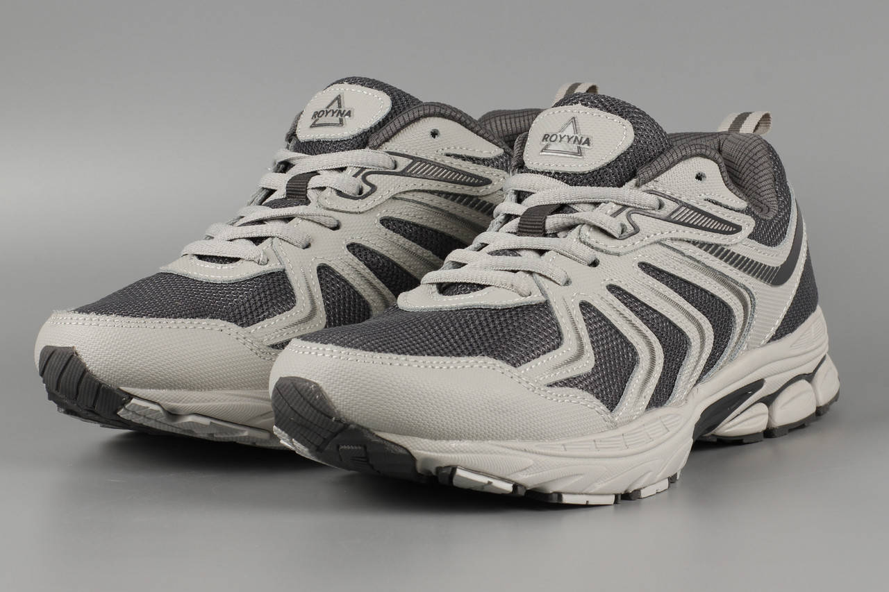 

Кроссовки мужские серые летние Royyna 042M Ройна Бона Bona сетка Размеры 41 42 43 44 45 46, Светло-серый
