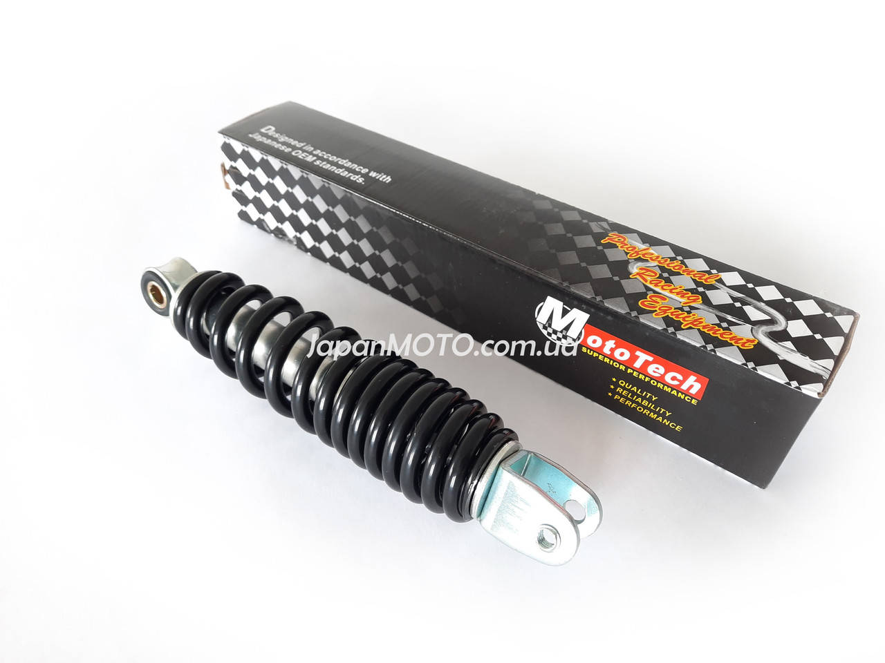 

Амортизатор YAMAHA JOG SA-36J/39J/HONDA/SUZUKI 240mm, стандартный (черный) Mototech