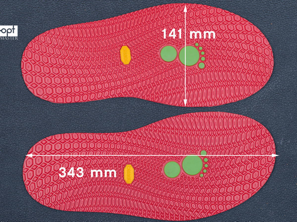 

111 bissell тём. красный след подошвы, т. 3,65 мм