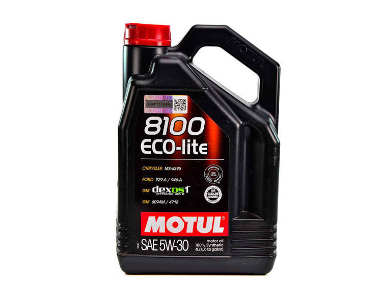 

Моторное масло Motul 8100 Eco-lite 5W-30 5 л.