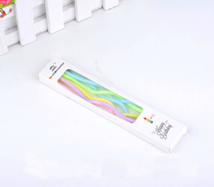 

Свечи для торта "коктельные" макарун в коробочке