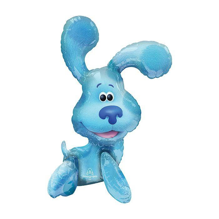 

А 22" Blue's Clues Centerpiece. Фольгированный шар ходячка Щенок. В уп, Голубой