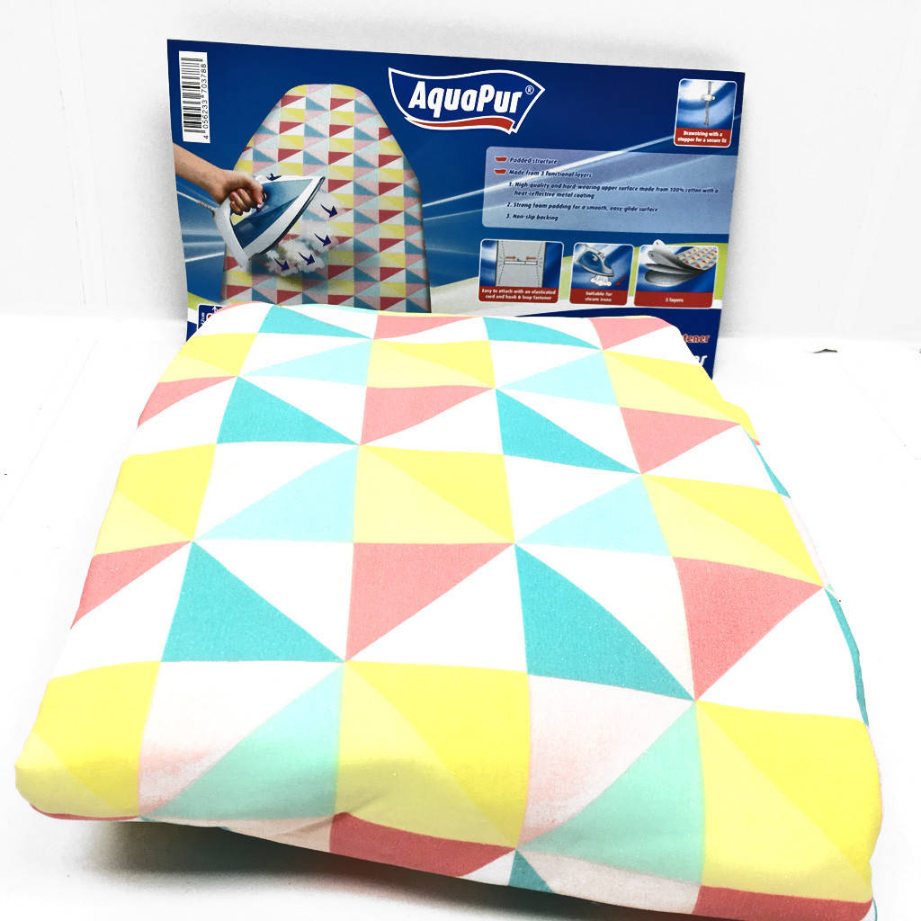 

Чохол на дошку для прасування 3-шари 30-42/110-122 "Aqua pur" 9482