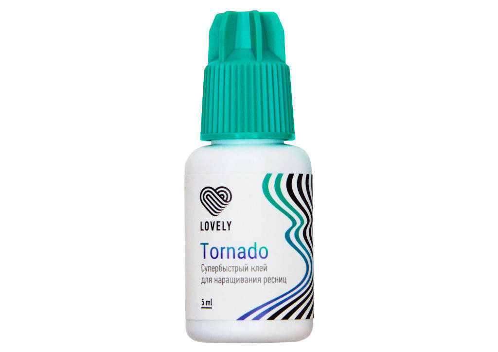 

Клей для ресниц чёрный Lovely "Tornado", 10 мл