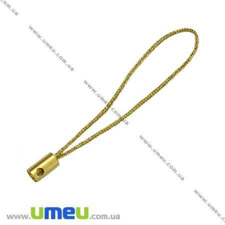 

Основа для брелка на мобильный, 50 мм, Золотистая, 1 шт (OSN-003113)