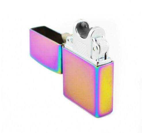 

Зажигалка электрическая в стиле Zippo microUSB Jinlun 215 импульсная дуга