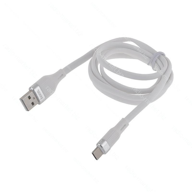 

Шнур hoco U72 USB A - type-C, Белый