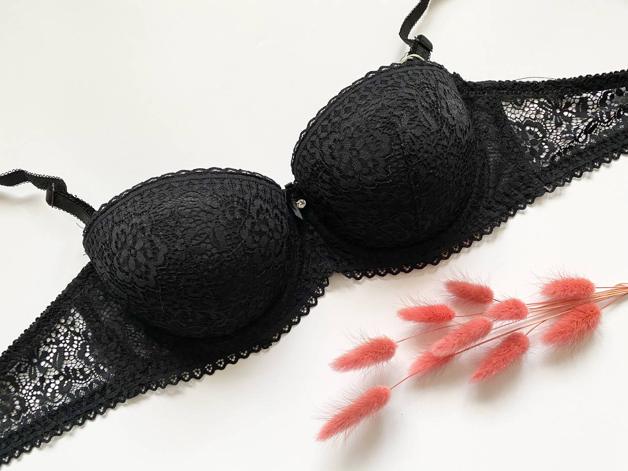 

Бюстгальтер Анжелика с Push-up, 80B Onita de Mas, код 5180 Черный