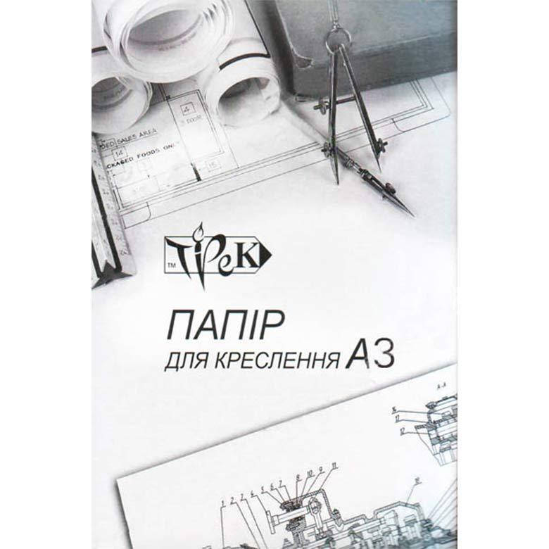 

Бумага для черчения А3 10л. 180г/м Трек 006878