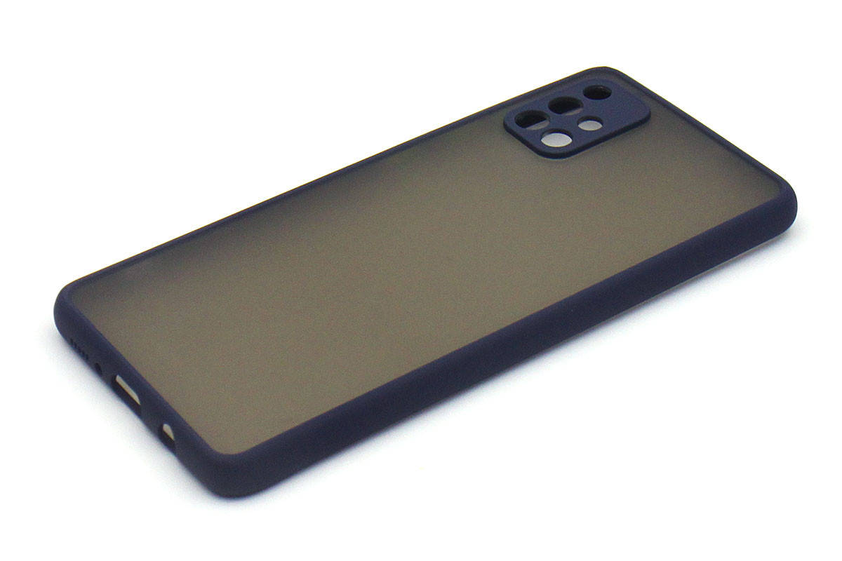 

Чехол CamShield для Samsung Galaxy A71 A715 Navy Blue, Темно-синий