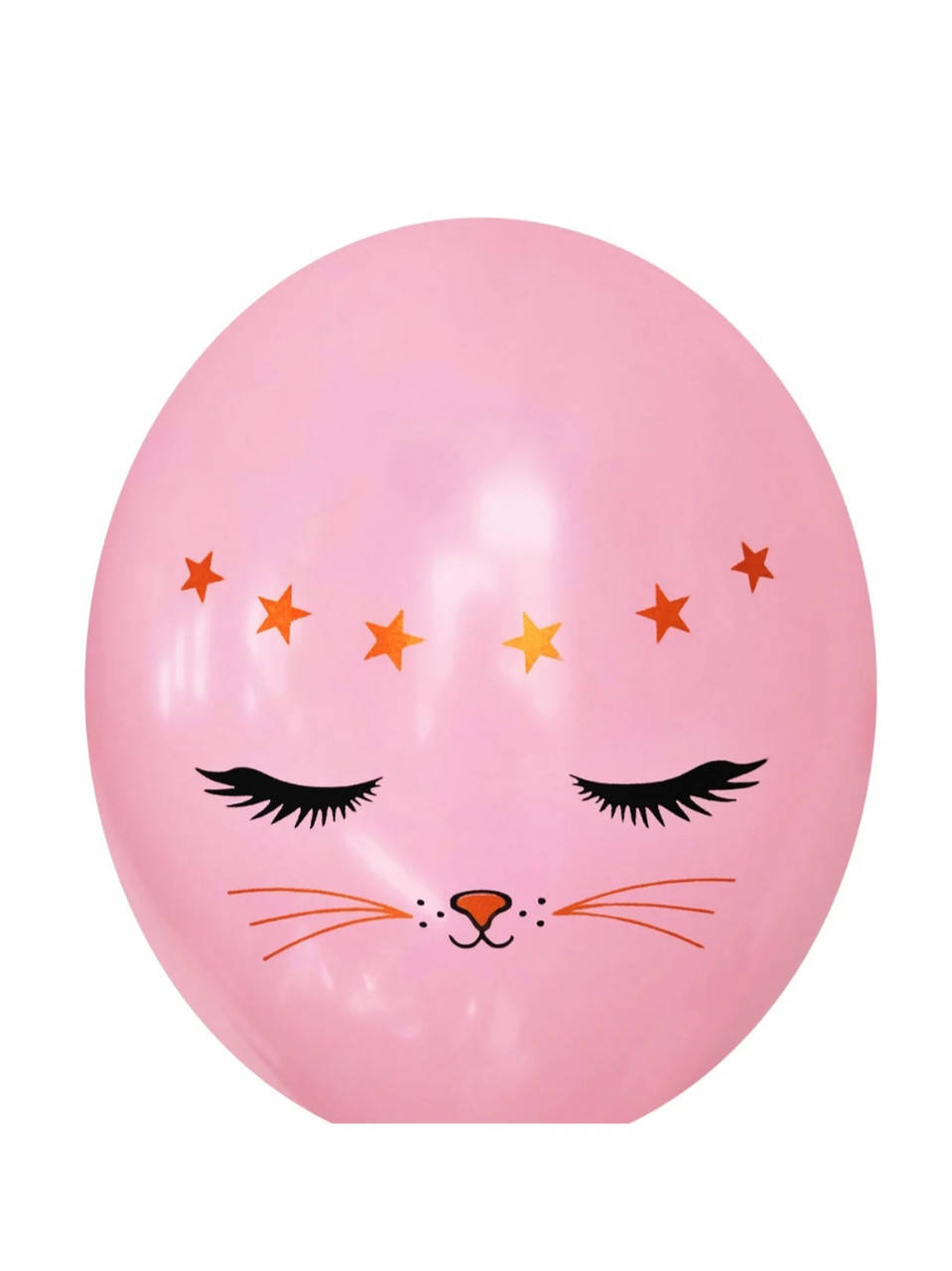 

Шарик гелиевый 30см " Котик на розовом " цена за один шар